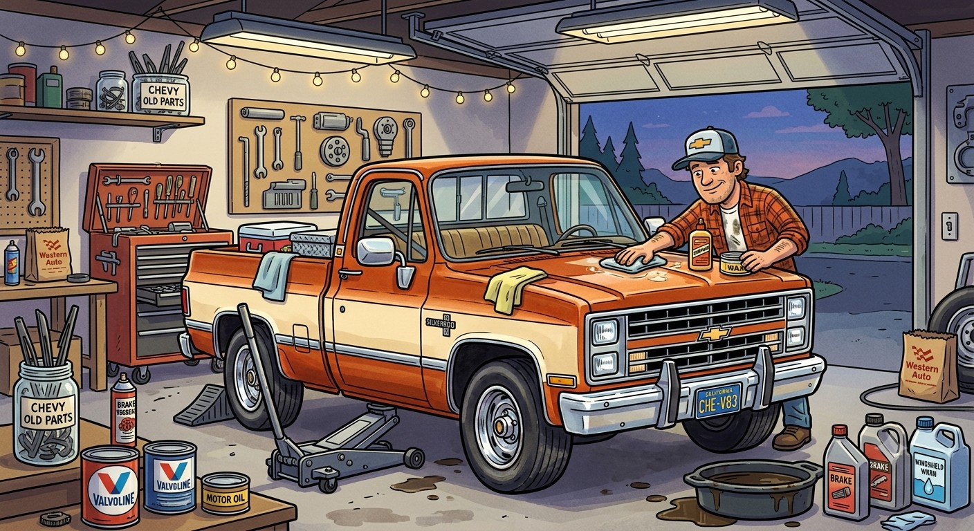 Chuck’s old Chevy pickup